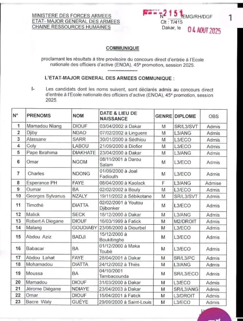 Résultats concours : armée de l'air et enoa 2025 6 1754503664484