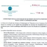 Concours FASTEF 2025 1