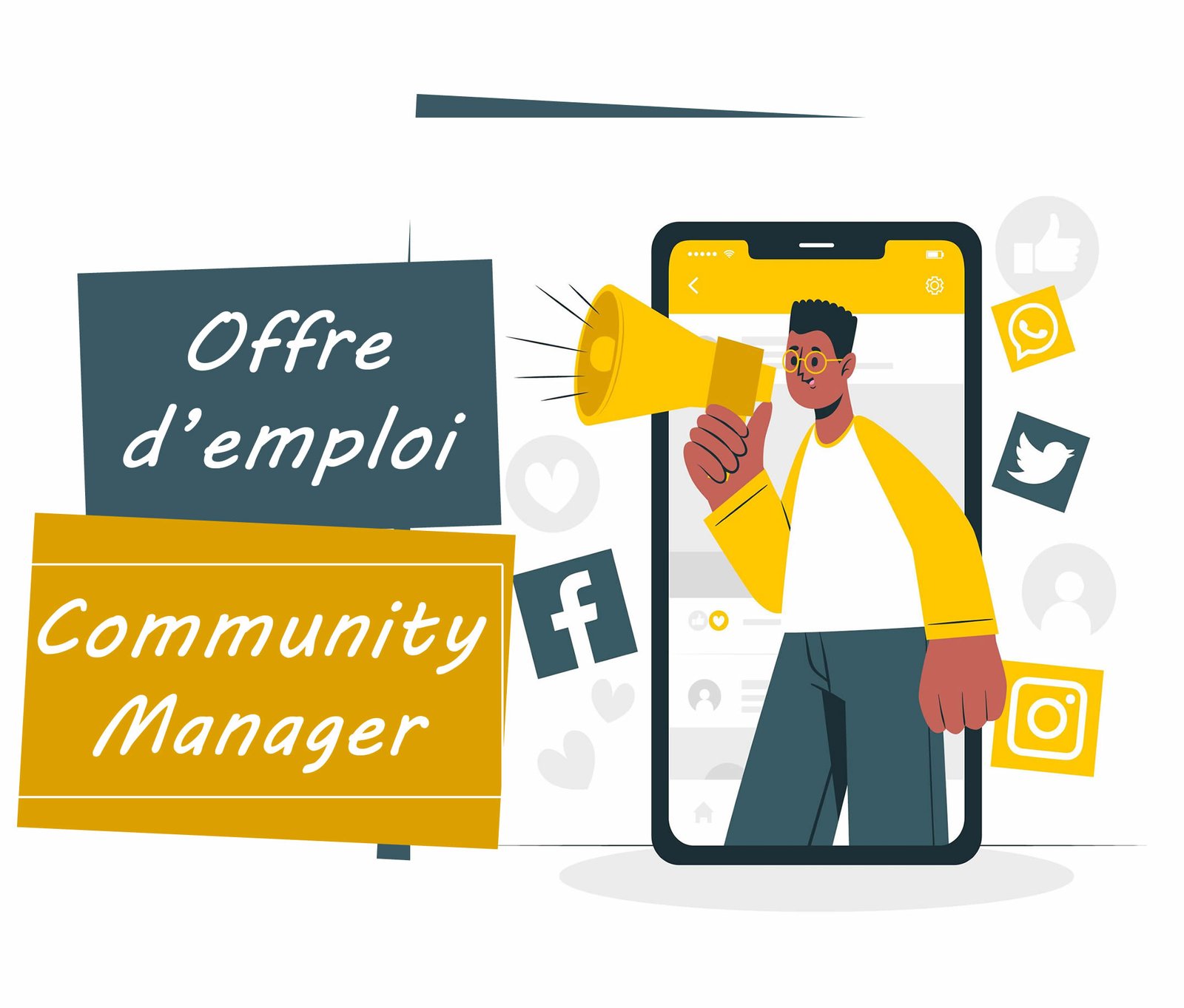 Esprit recrute 01 Community Manager