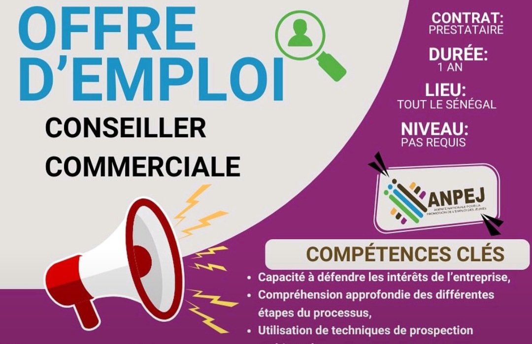 ANPEJ recrute plusieurs Conseillers