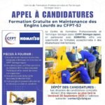 Formation en Maintenance des Engins Lourds – 100 Financee CFPT Senegal Japon