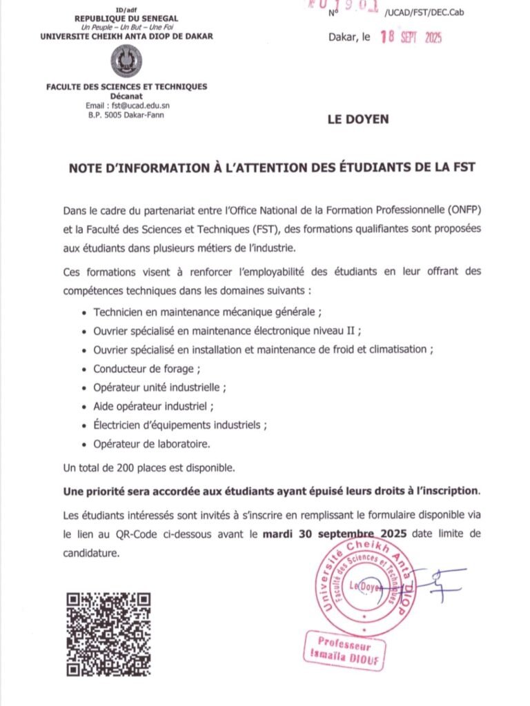 Formation qualifiantes 1
