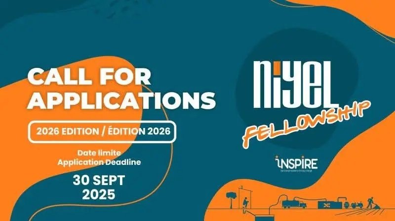 Appel à Candidatures : Niyel Fellowship 2026 - Développez votre leadership dans le secteur de l’assainissement 1 Niyel Fellowship 2026