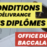 Procedure de Delivrance du Diplome de Baccalaureat Anterieur a 2019