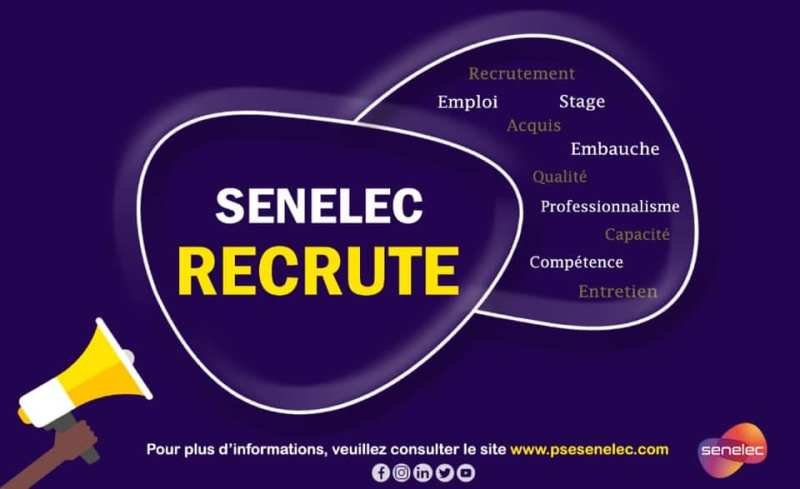 Recrutement massif chez SENELEC