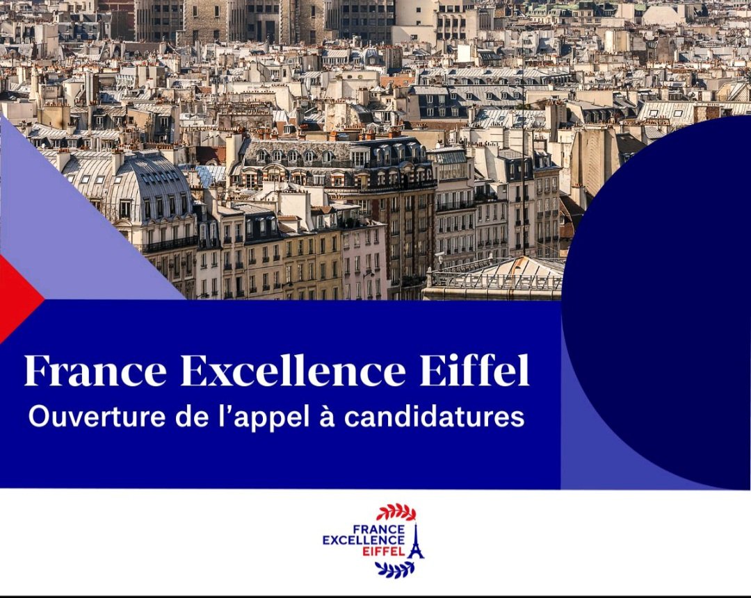 Appel a candidatures au de programme de Bourse France Excellence Eiffel 2026