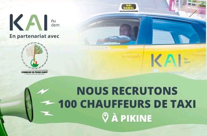 Recrutement massif de 200 chauffeurs aux Parcelles Assainies et a Pikine Ouest