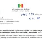 Reduction de la duree de lepreuve danglais au concours CREM 2025