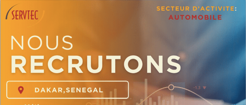 Servtec Senegal lance une campagne de recrutement dans le secteur automobile
