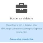 Telecharger vos convocations a la phase de preselection CREM
