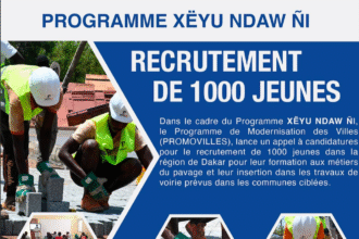 Programme XEYU NDAW GNI Liste des beneficiaires des bons de formations