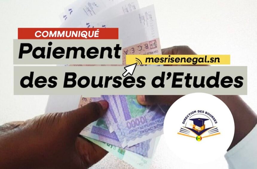 Changement du mode de paiement des bourses des etudiants au Senegal 2026