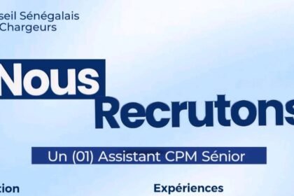 Conseil Senegalais des Chargeurs COSEC recrute un Assistant CPM Senior
