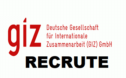 GIZ recrute un·e stagiaire pour le projet REFOP au Senegal