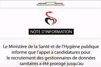 Le Ministere de la Sante et de lHygiene publique recrute