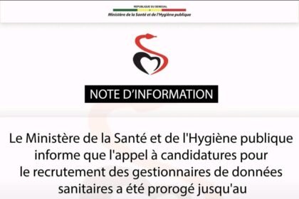 Le Ministere de la Sante et de lHygiene publique recrute
