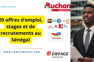 20 offres demploi de stages et de recrutements au Senegal