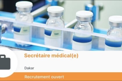 Afri Doctor recrute une secretaire medicale a Dakar