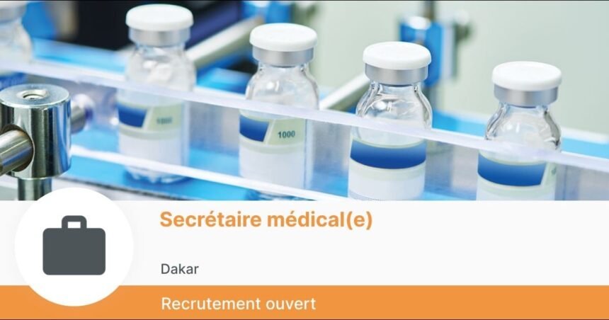 Afri-Doctor recrute un(e) secrétaire médical(e) à Dakar 1 Afri Doctor recrute une secretaire medicale a Dakar