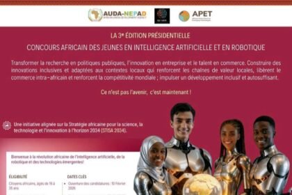 Concours Presidentiel Africain des Jeunes en Intelligence Artificielle et Robotique 2026