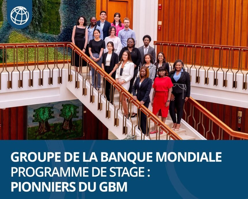 Programme de stage du Groupe de la Banque mondiale 2026