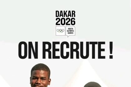 Recrutement de masse – Jeux Olympiques de la Jeunesse 2026 a Dakar