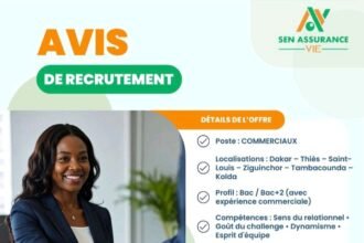 SEN ASSURANCE – VIE lance une campagne de recrutement de commerciaux