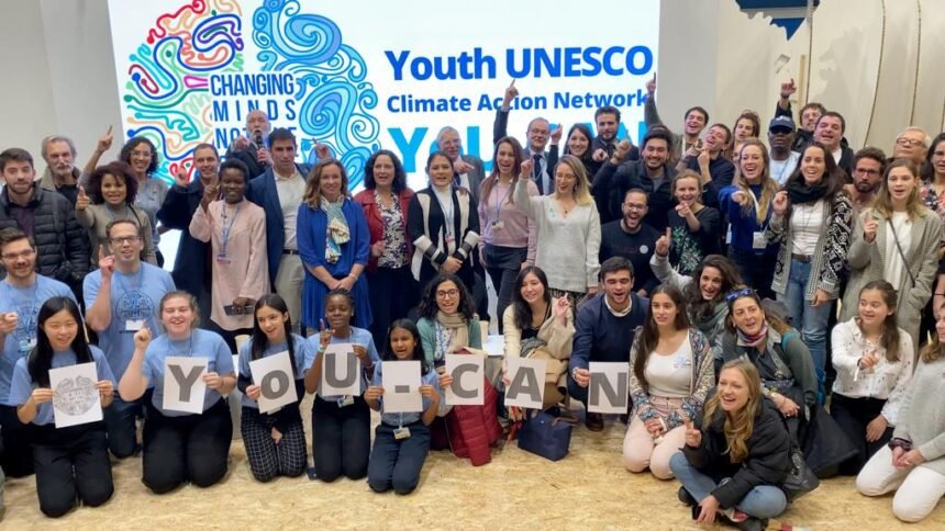 UNESCO recrute des jeunes leaders pour le Youth Climate Action Network (YoU-CAN) 1 UNESCO recrute des jeunes leaders pour le Youth Climate Action Network YoU CAN