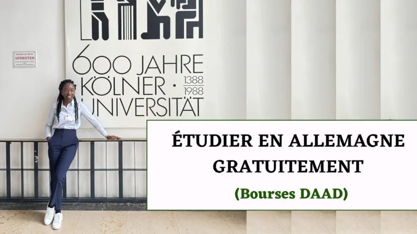 Étudier gratuitement en Allemagne : Bourse DAAD 2026-2027 entièrement financée 1 Etudier gratuitement en Allemagne