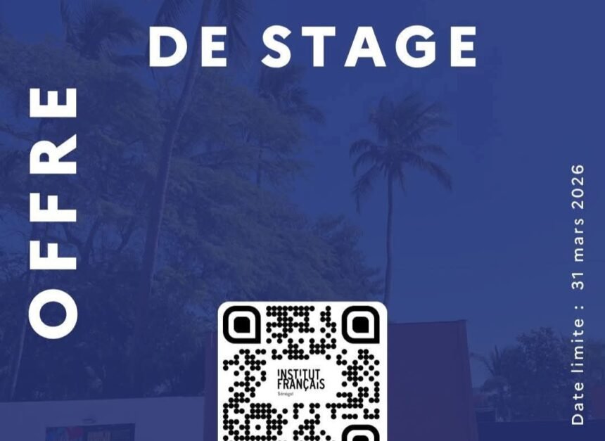 Institut francais du Senegal recrute 01 stagiaire Assistante de production