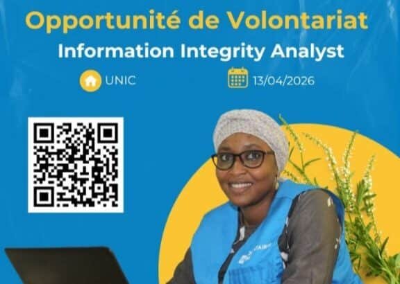 Le Centre dInformation des Nations Unies a Dakar recrute une Volontaire