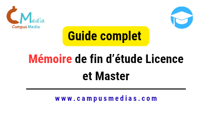 Memoire de fin detude Licence et Master