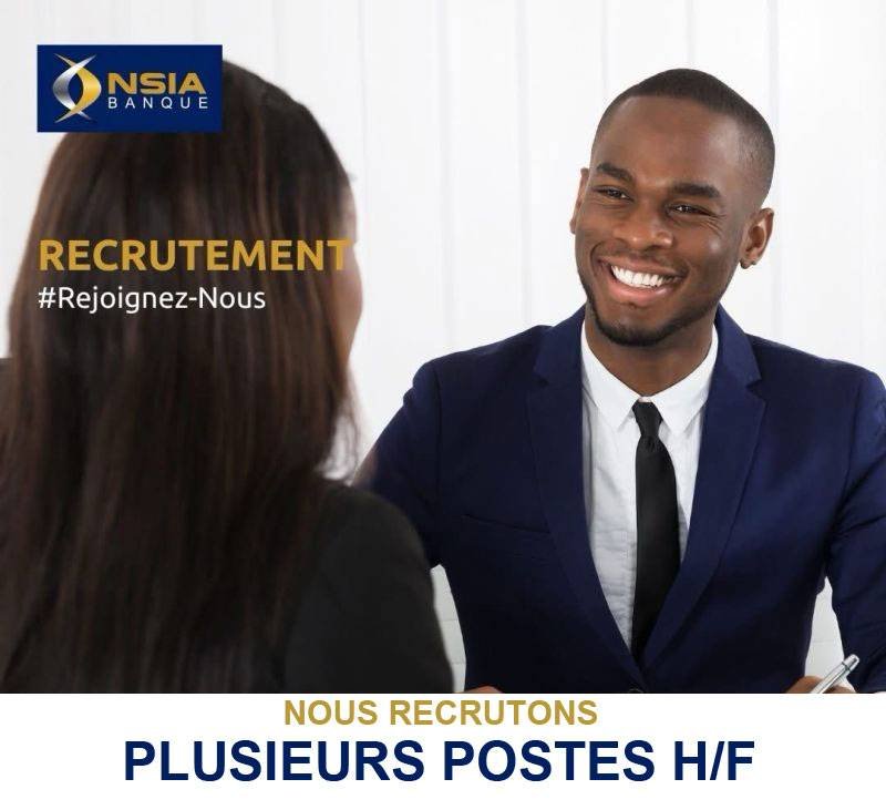 NSIA Banque recrute un Responsable Communication et Gestion de Marque 1 NSIA Banque recrute un Responsable Communication et Gestion de Marque