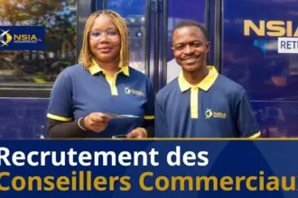 NSIA Vie Assurances recrute des conseillers commerciaux