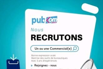 PUBKOM recrute une commerciale a Dakar