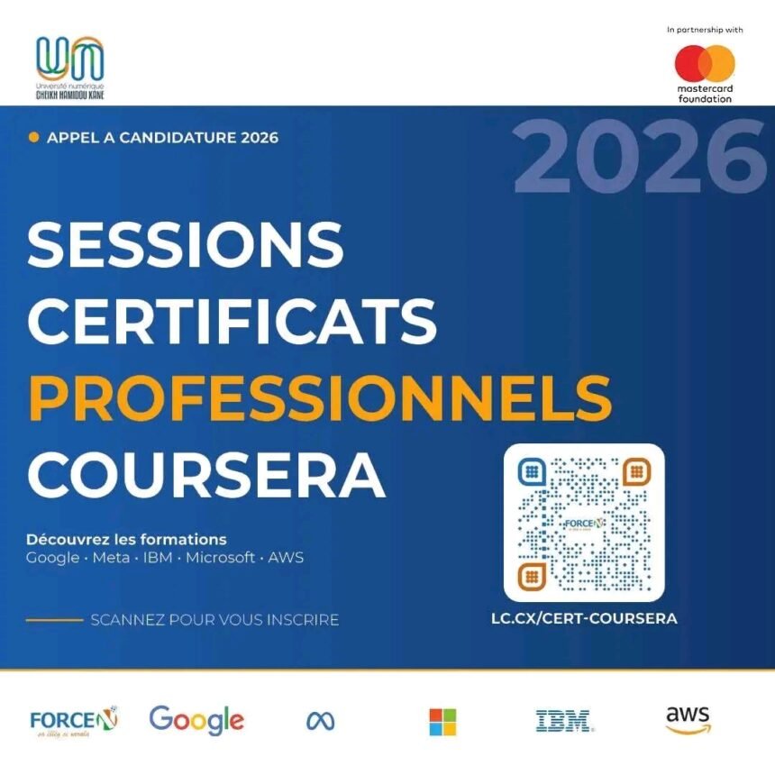 plus de 900 certifications accessibles gratuitement aux jeunes professionnels