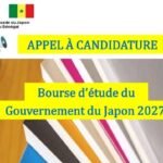 Bourses du Gouvernement du Japon 2027