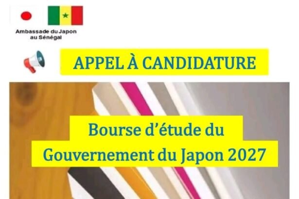 Bourses du Gouvernement du Japon 2027