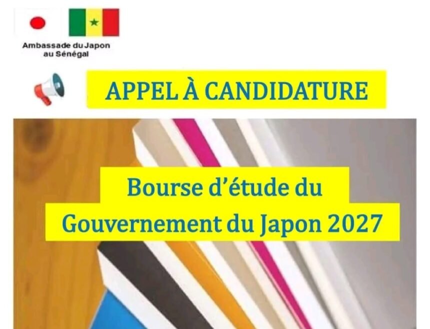 Bourses du Gouvernement du Japon 2027 : appel à candidatures ouvert 1 Bourses du Gouvernement du Japon 2027