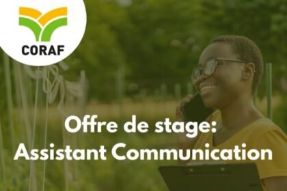 CORAF recrute une Stagiaire Assistante Communication a Dakar