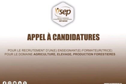 ISEP de Matam recrute une Enseignante Formateurtrice