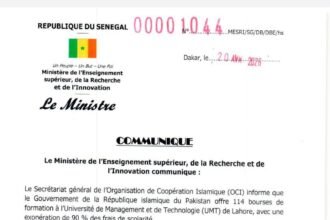 Le Gouvernement de la Republique islamique du Pakistan offre 114 bourses de formation