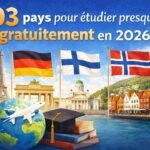 03 pays pour etudier presque gratuitement en 2026 sans bourse