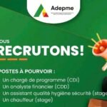 ADEPME recrute 04 plusieurs profils