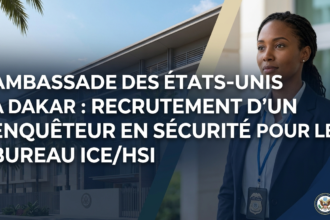 Ambassade des EtatsUnis recrute recrutement dun Enqueteur en Securite