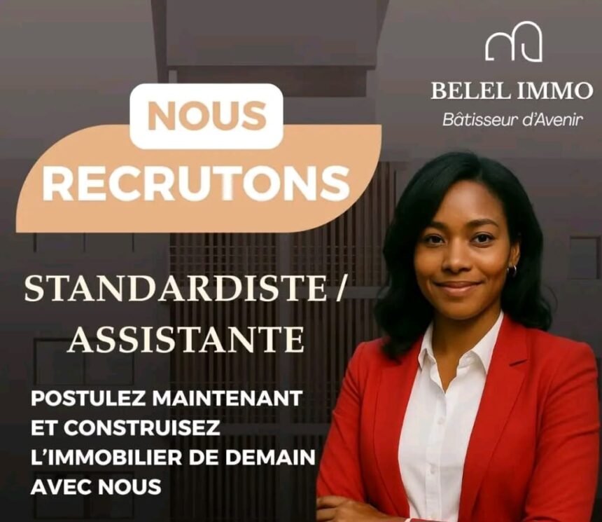 Belel Immo recrute deux profils a Dakar