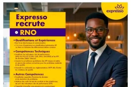 Expresso Senegal recrute plusieurs profils techniques en 2026