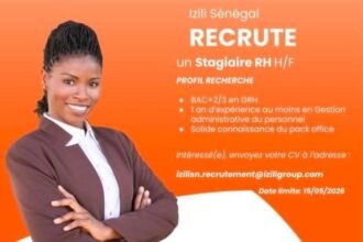 Izili Senegal recrute 01 stagiaire RH