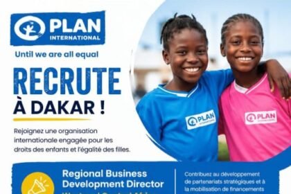 Plan International recrute 01 profil a Dakar