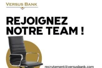 VERSUS BANK recrute une Stagiaire Assistante Marketing Communication Digitale